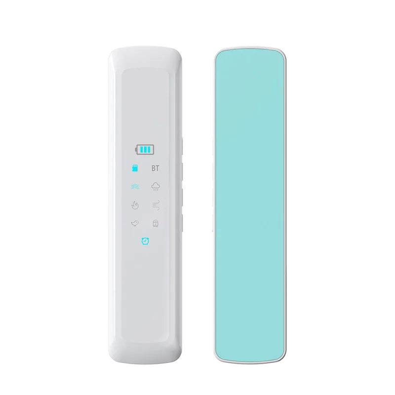 Under Pillow Bone Conduction Bluetooth Speaker White Noise Sleep Aid Soundbar with LED Display Timed Shutdown TF Card Music Play