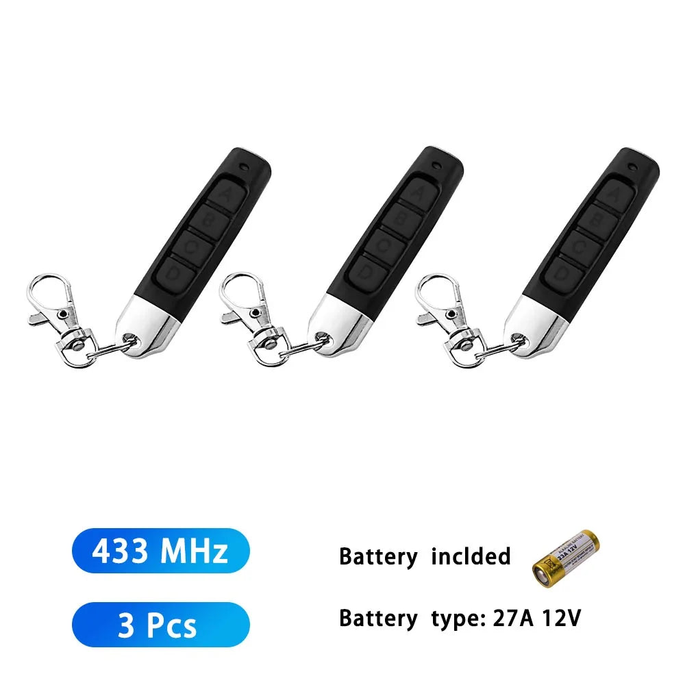 RF Clone Wireless remote control electric gate control 433mhz remote control for garage door remote control water pump