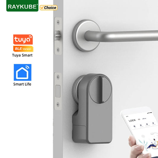 A1 Pro Bluetooth Smart Door Lock Tuya APP Remote Control Keyless Unlock Smart Life Cylinder DIY Easy Installation