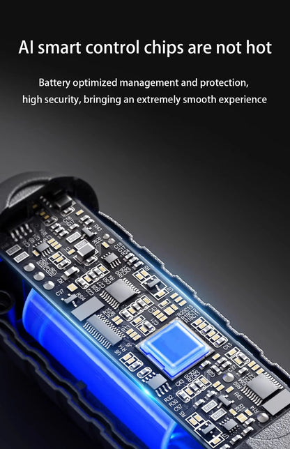 Electric Screwdriver Cordless, Rechargeable Power Screwdrivers Set, Automatic Home Repair USB Cable Tool Kit with LED Lights