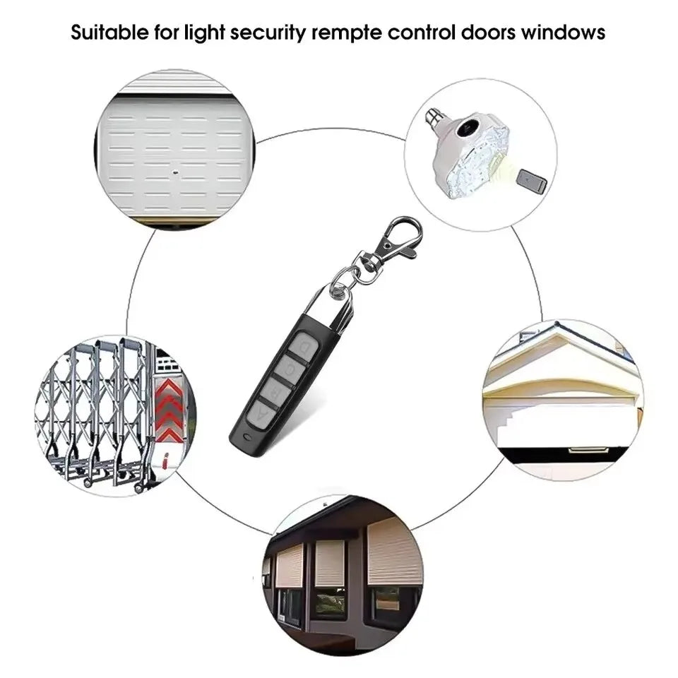 RF Clone Wireless remote control electric gate control 433mhz remote control for garage door remote control water pump