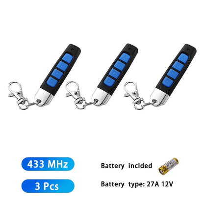 RF Clone Wireless remote control electric gate control 433mhz remote control for garage door remote control water pump