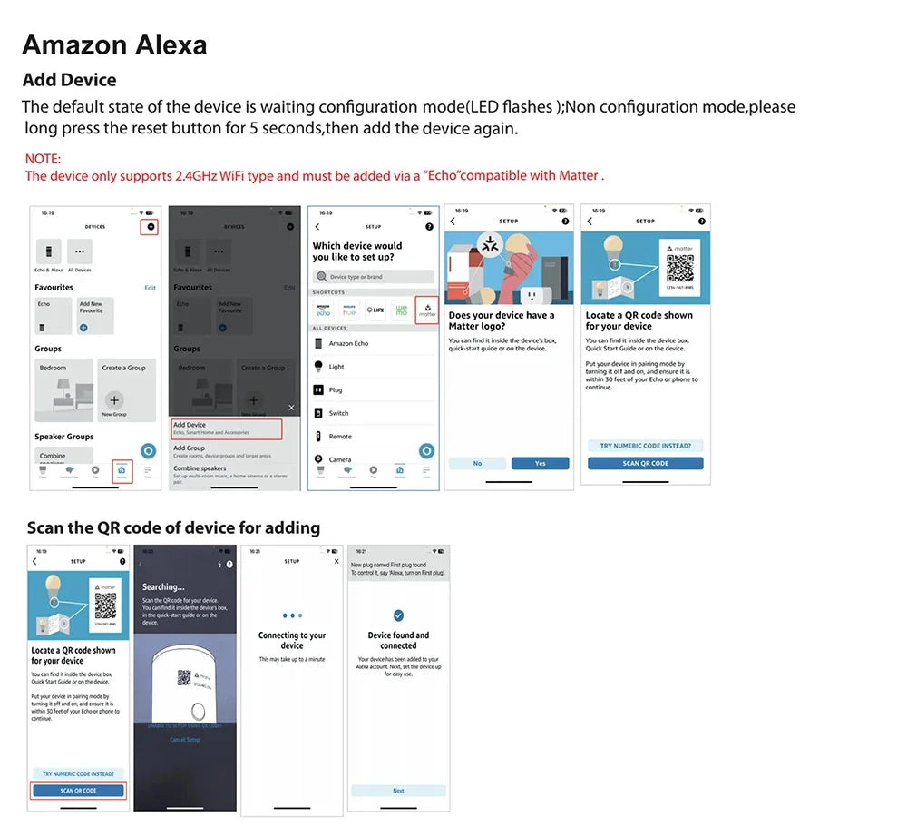 Matter Smart Socket UK WiFi Smart Plug 16A Mini Home Appliance Outlet Voice App Control Work with Alexa Google Home HomeKit Siri