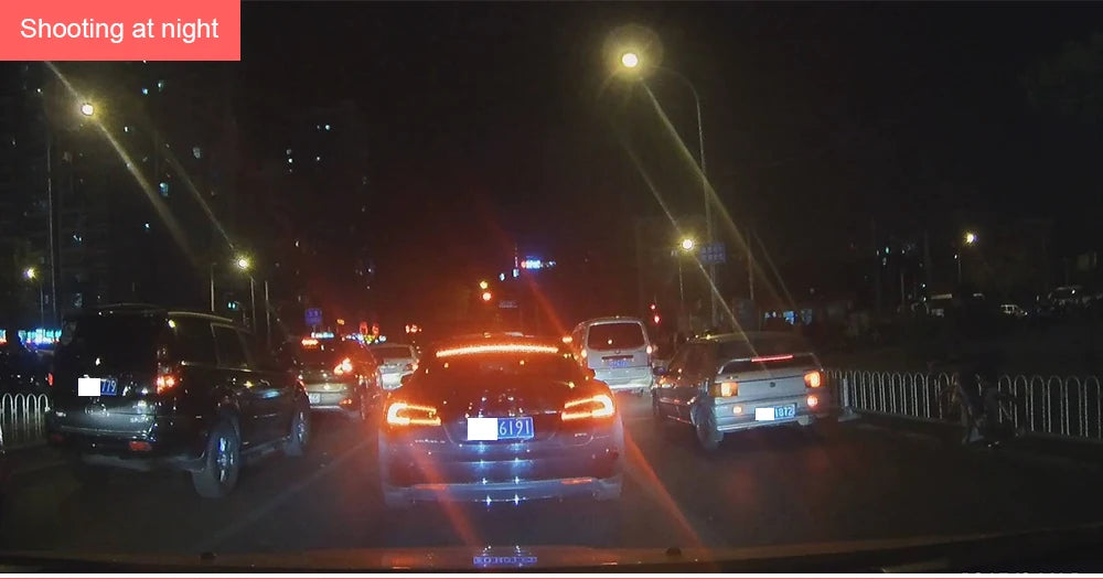 1080P Car Dvr 2/3 Camra Dash Cam for Cars Camera for Vehicle Recorder Video Front Optional Rear Camera  Night Vision Dashcam