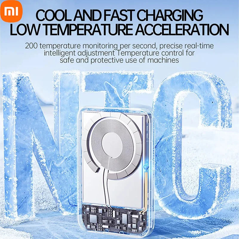 Xiaomi 10000mAh Thin Magnetic Wireless Power Bank PD20W Fast Charging Portable External Battery for Magsafe For iPhone Samsung