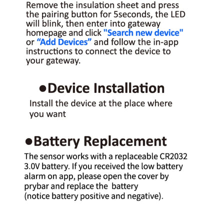 Tiny Water Leakage Smart Sensor ZigBee Smart Leakage Detector Alarm Supports tuya/Home Assistant/eWeLink for Smart Home Security