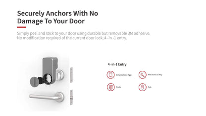 A1 Pro Bluetooth Smart Door Lock Tuya APP Remote Control Keyless Unlock Smart Life Cylinder DIY Easy Installation