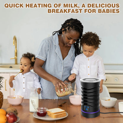 Milk Frother 4-in-1 Electric Milk Frother w/4 Modes Electric Milk Frother for Cappuccino, Latte, Mocha, Macchiato, Hot Chocolate