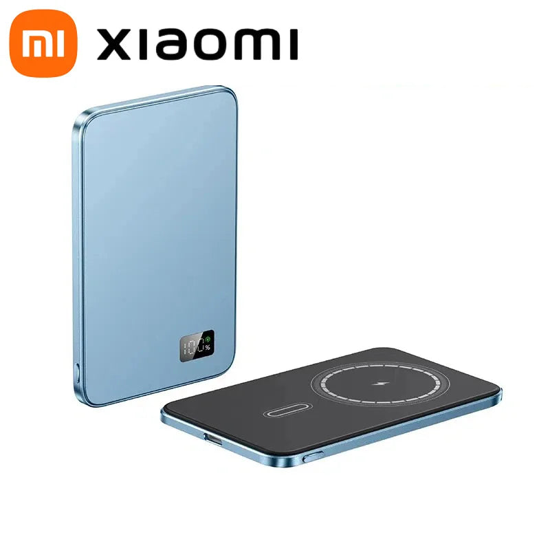 Xiaomi 10000mAh Thin Magnetic Wireless Power Bank PD20W Fast Charging Portable External Battery for Magsafe For iPhone Samsung
