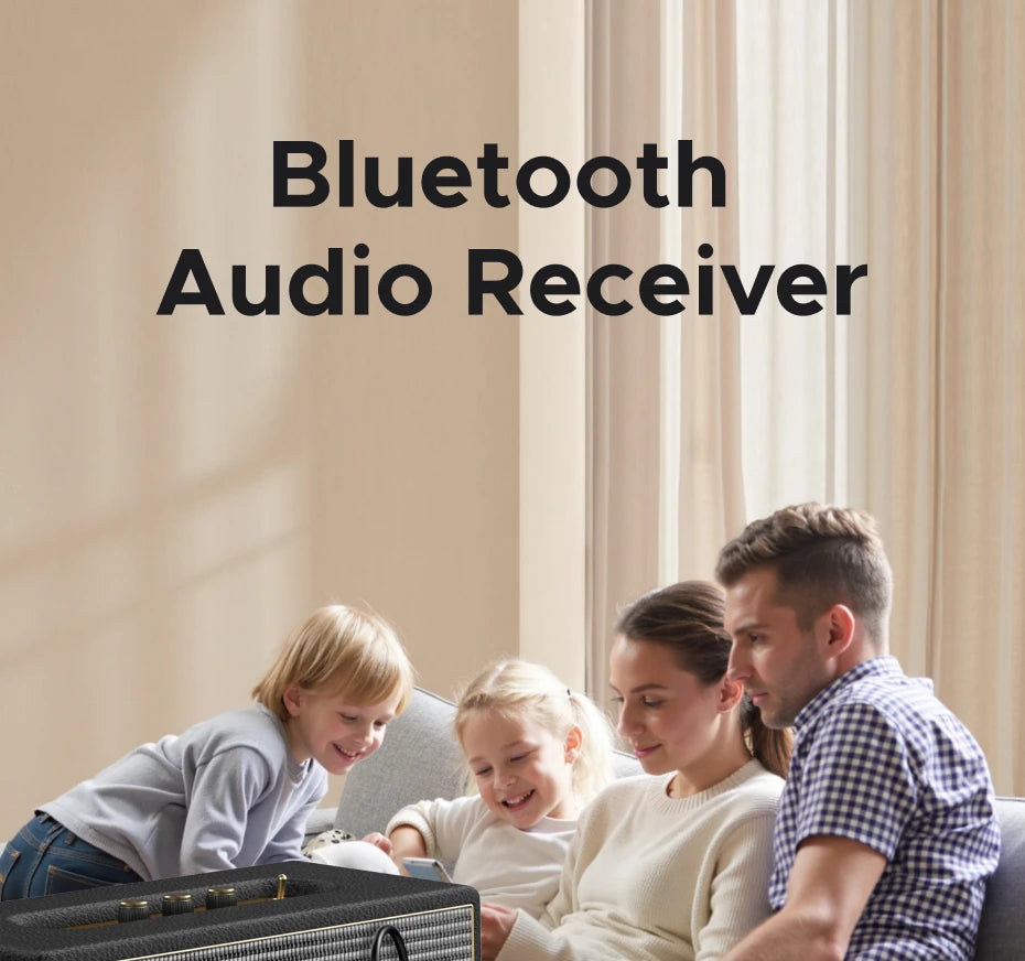 UGREEN AUX Bluetooth Receiver LDAC AAC Hi-Fi 3.5mm Jack 2RCA RCA Audio Bluetooth 6.0 Adapter Receivers 15h For Car Speaker PC