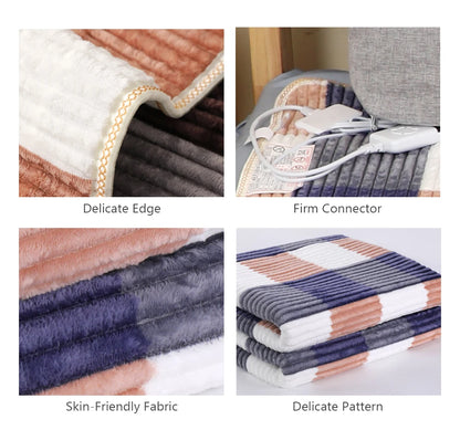 Electric Bed Sheet Heated 220V Blankets Heated Electric Sheet Intelligent Controller EU Plug Home Living Room Office Winter Use