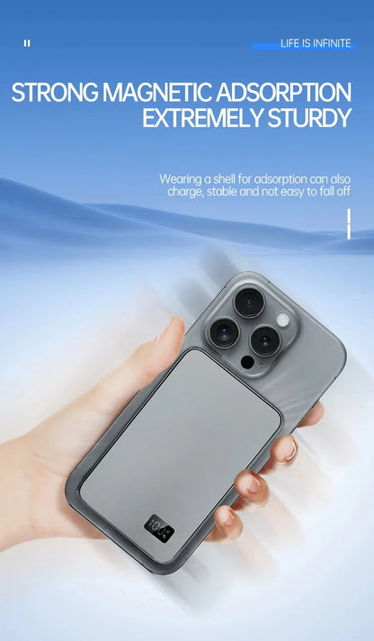 Xiaomi 10000mAh Thin Magnetic Wireless Power Bank PD20W Fast Charging Portable External Battery for Magsafe For iPhone Samsung