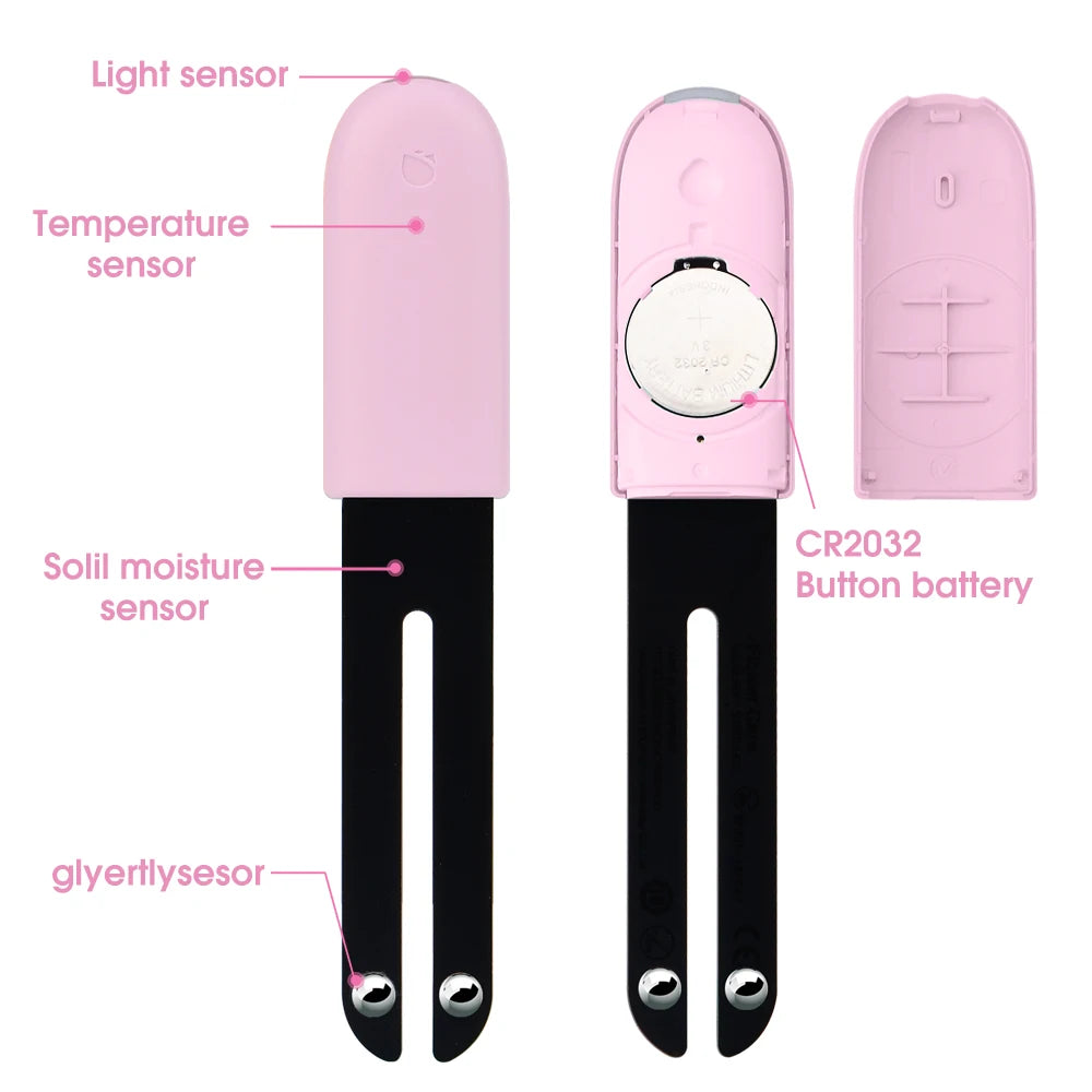 HHCC Flower Care Monitor Flora Garden Plant Grass Soil Water Fertility Smart Tester Flower Gardening Detector For Mihome App