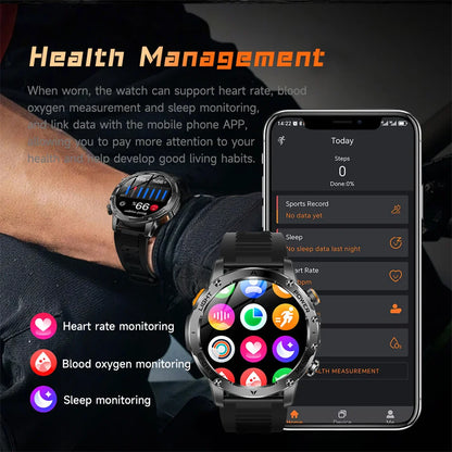 T-Rex 3 Military Grade 1000mAh Battery Smart Watch IP68 Waterproof GPS Bluetooth call AMOLED HD Men Sports 2025 New Smartwatch