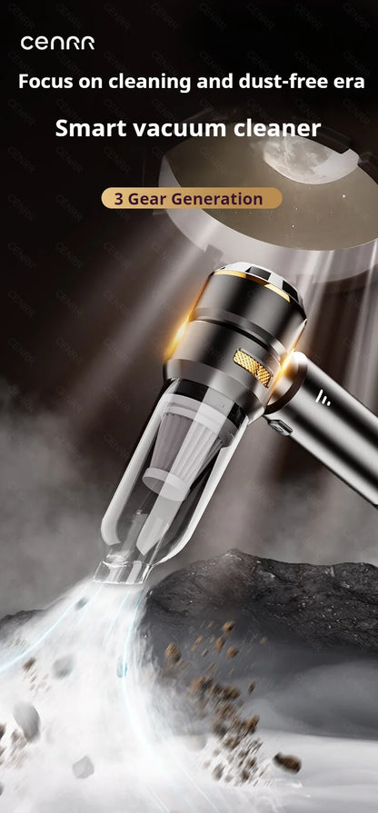 CENRR 998000PA Car Vacuum Cleaner Powerful Portable HandHeld Vacuum Cleaner For Car Wireless Cleaner Robot Car Accessories