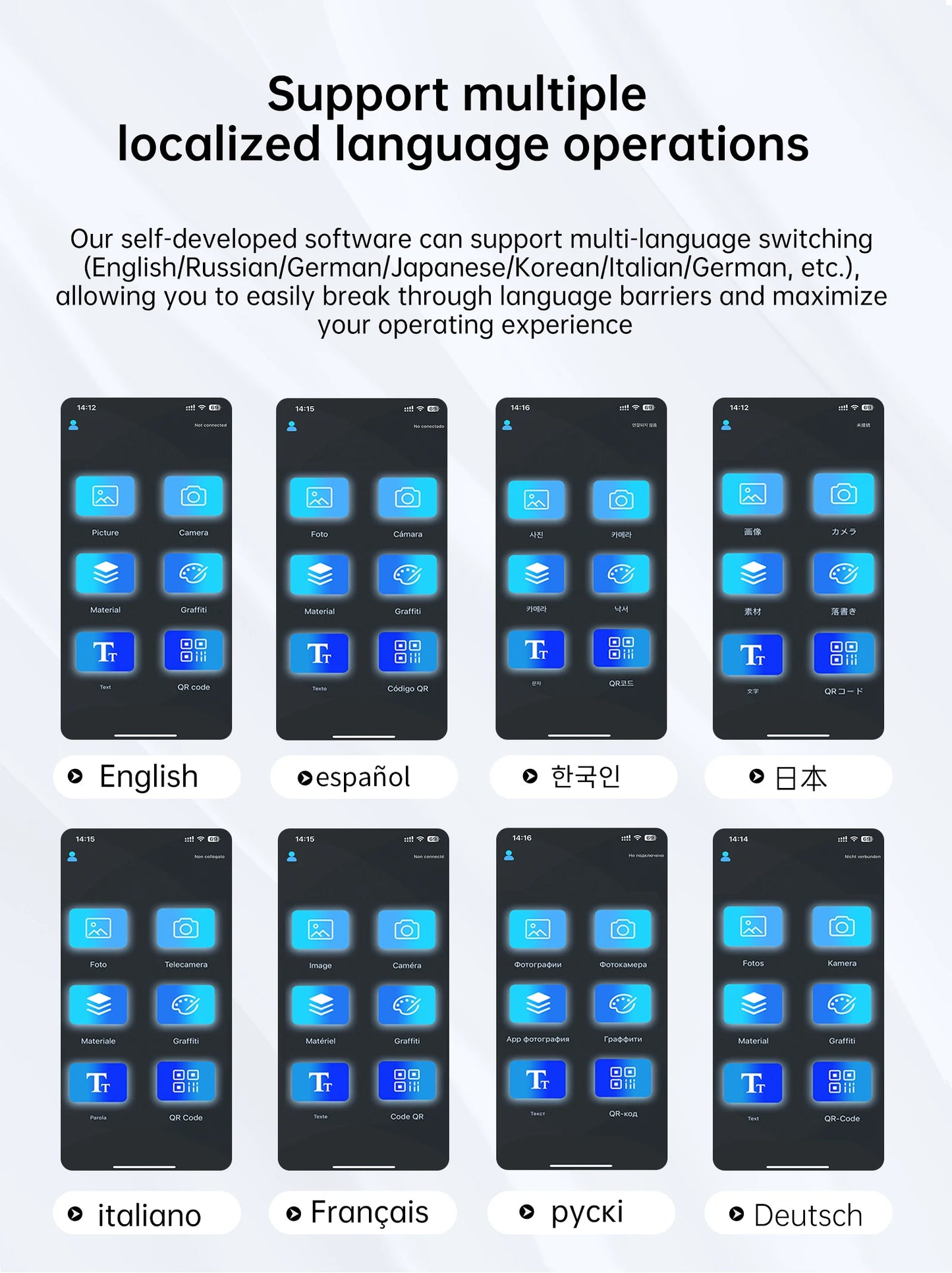 DAJA DJ6 Mini Portable Laser Engraver Diy Bluetooth Machine Painted Dog Tag Paper Leather Wooden Plastic Logo CNC Machine