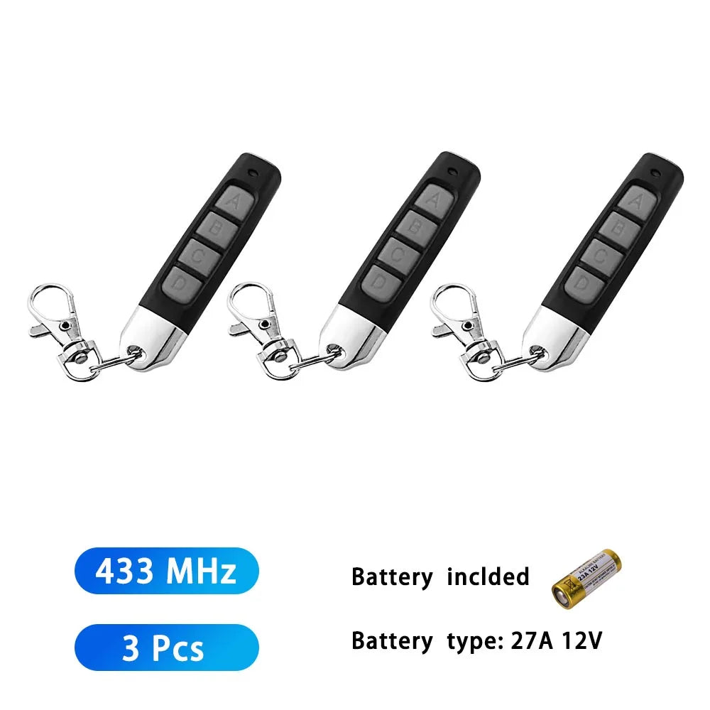 RF Clone Wireless remote control electric gate control 433mhz remote control for garage door remote control water pump