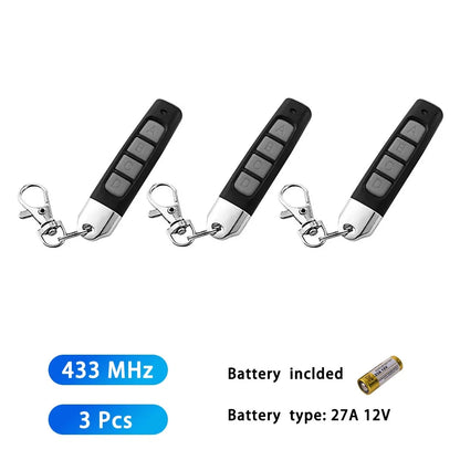RF Clone Wireless remote control electric gate control 433mhz remote control for garage door remote control water pump