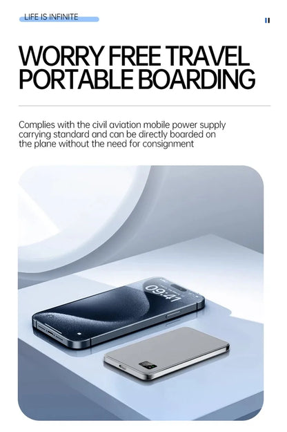 Xiaomi 10000mAh Thin Magnetic Wireless Power Bank PD20W Fast Charging Portable External Battery for Magsafe For iPhone Samsung