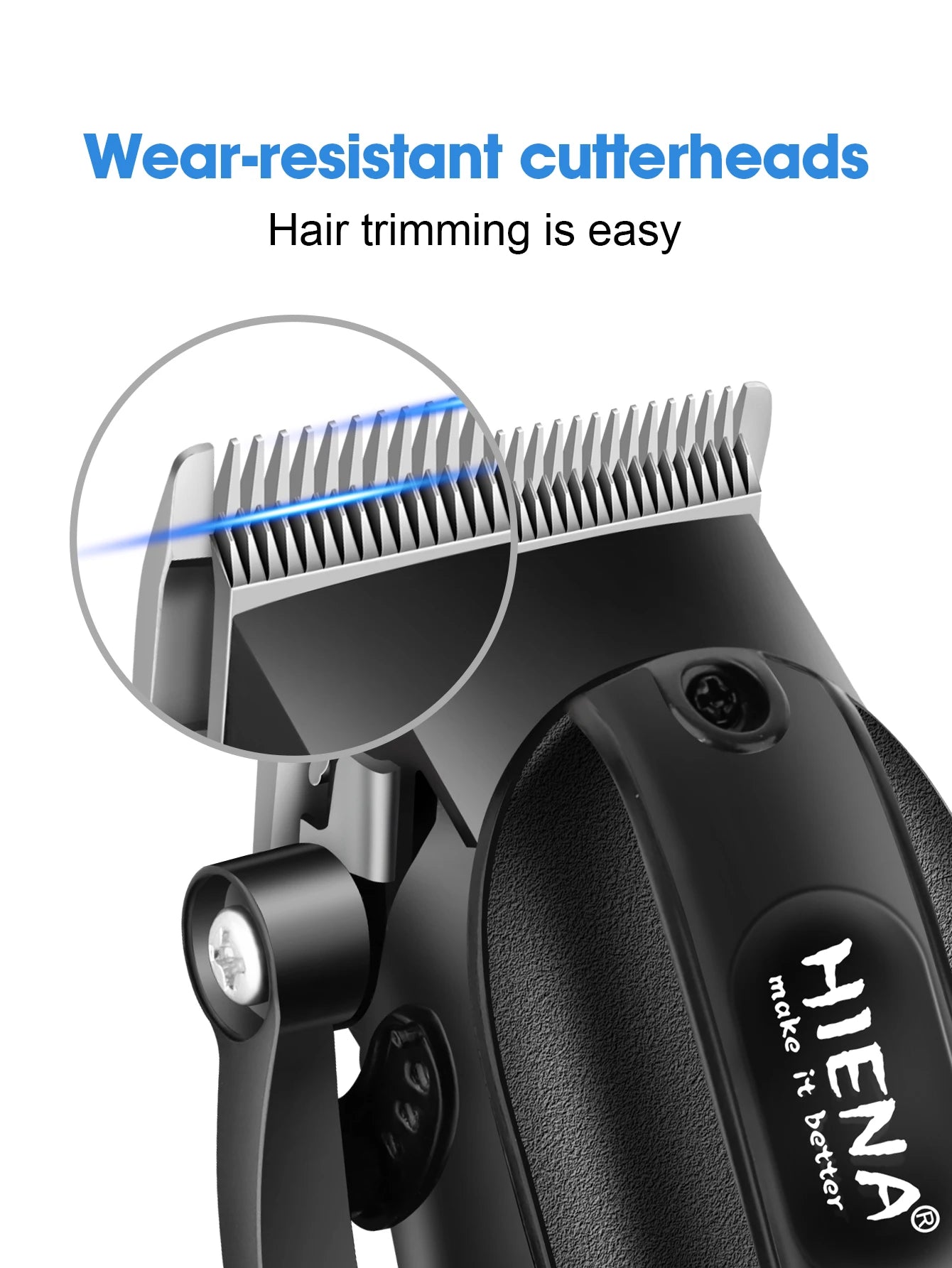 HIENA hair clipper Shaver Professional electric scissors push Barber shop hair trimmers Hair cutting machine trimmer for men