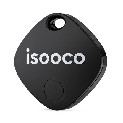 1/2/3/4pcs isooco Mini Car Locator Anti-lost Wallet Keychain Smart Tag Bluetooth Tracker Key Item Finder Use Find My (IOS Only)