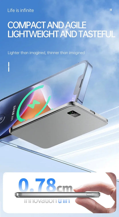 Xiaomi 10000mAh Thin Magnetic Wireless Power Bank PD20W Fast Charging Portable External Battery for Magsafe For iPhone Samsung