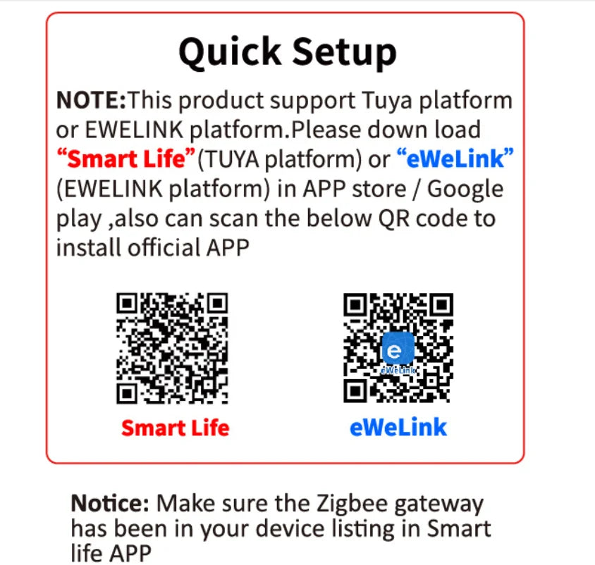 Tiny Water Leakage Smart Sensor ZigBee Smart Leakage Detector Alarm Supports tuya/Home Assistant/eWeLink for Smart Home Security