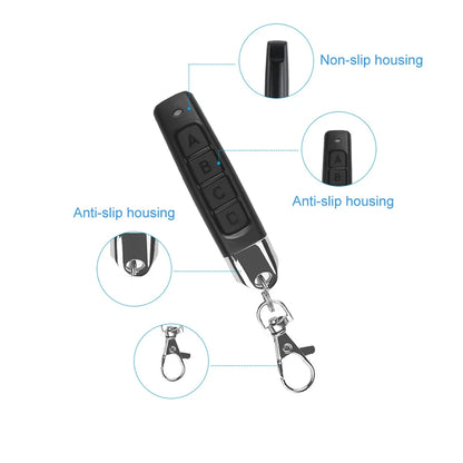 RF Clone Wireless remote control electric gate control 433mhz remote control for garage door remote control water pump