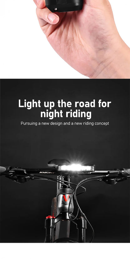 Bicycle Light 8000mAh EOS610 640 Bike Light Waterproof Flashlight USB Charging MTB Road Cycling Lamp Bicycle Light Accessories