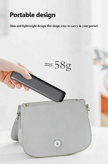 Under Pillow Bone Conduction Bluetooth Speaker White Noise Sleep Aid Soundbar with LED Display Timed Shutdown TF Card Music Play