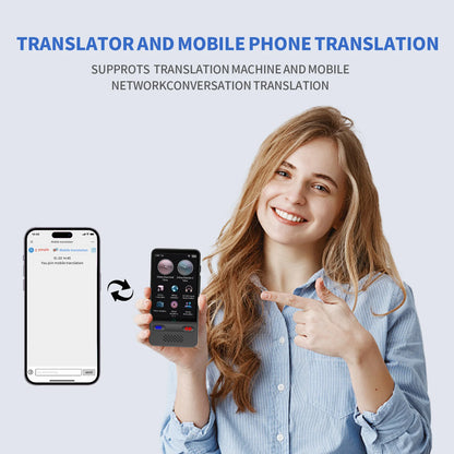 Language Translator Device AI Translation Support ChatGPT 138 Languages Translation Two Way Real Time Voice Translation with