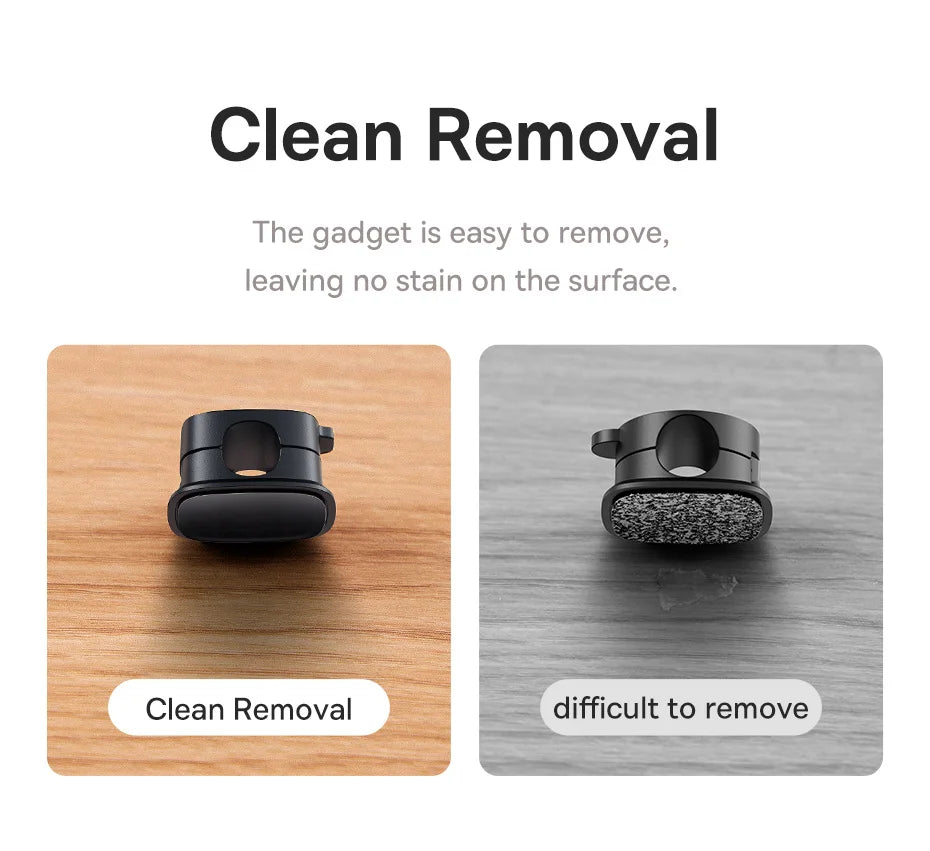 Baseus Cable Organizer Holder Magnetic Cable Smooth Adjustable Cord Holder Under Desk Cable Management Wire Keeper Cable Clips