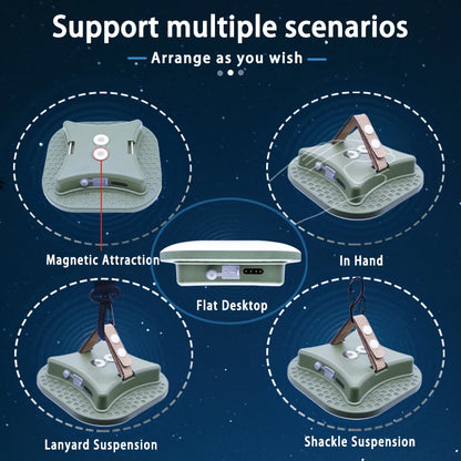MOSLIGHTING Rechargeable Camping Strong Light with Magnet Zoom Portable Torch Tent Light Work Car Maintenance Lighting LED USB