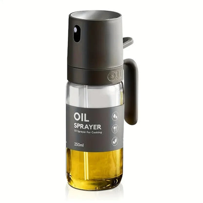 250ML Oil Sprayer High Borosilicate Glass BPA Free Cooking Oil Mister Olive Oil Sprayer for Air Fryer Salad BBQ Kitchen Gadget