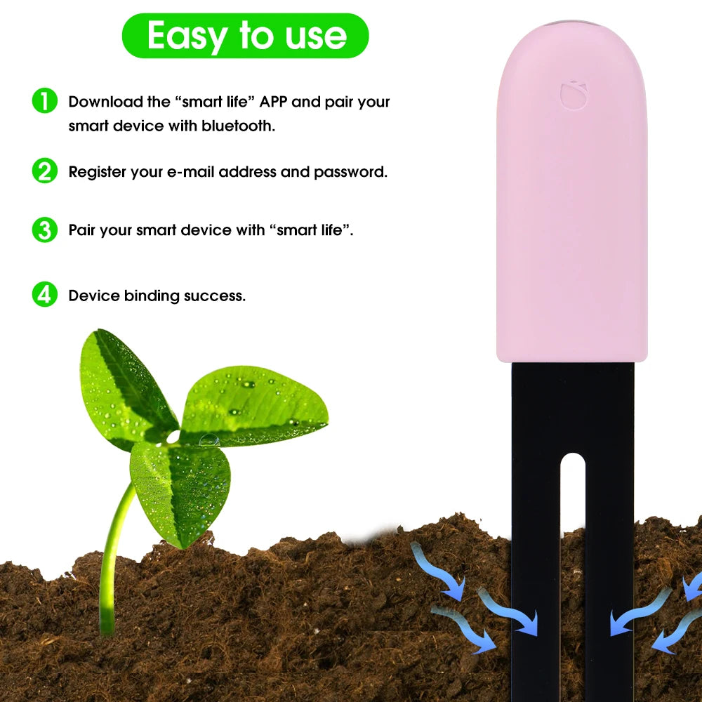HHCC Flower Care Monitor Flora Garden Plant Grass Soil Water Fertility Smart Tester Flower Gardening Detector For Mihome App
