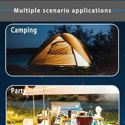 MOSLIGHTING Rechargeable Camping Strong Light with Magnet Zoom Portable Torch Tent Light Work Car Maintenance Lighting LED USB