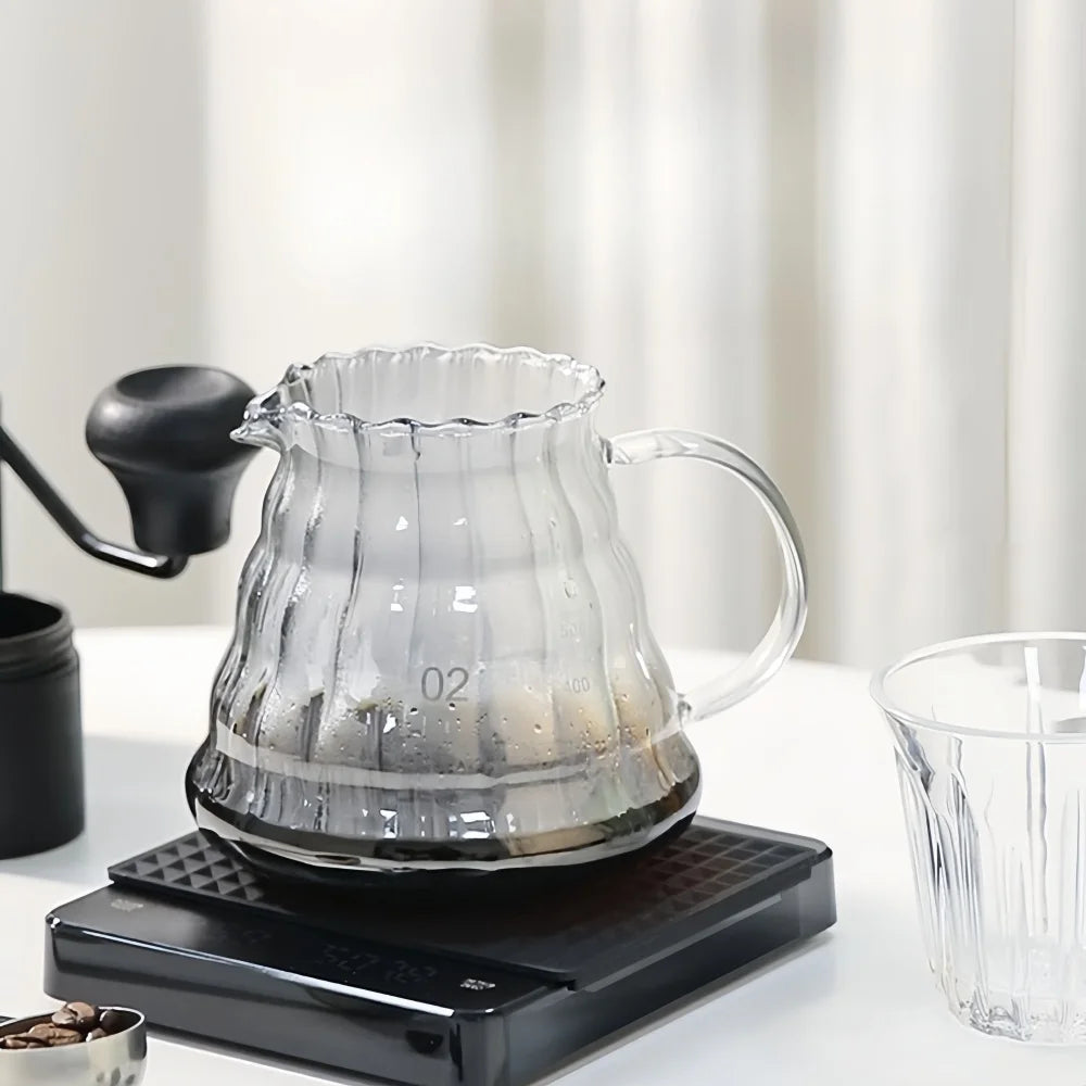 High-precision Electronic Coffee Scale with Waterproof Pad LED Display USB Timing Professional Home Coffee Accessories 3kg/0.1g