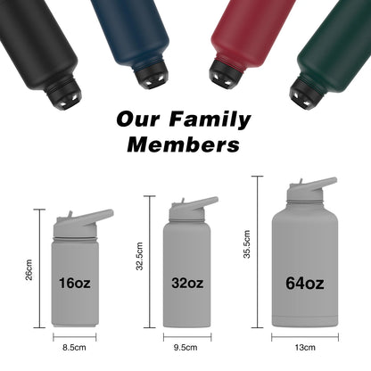 900ML Stainless Steel Thermal Mug with Handle Large Capacity Insulated Cup Office and Home Tumbler Outdoor Sports Water Bottle