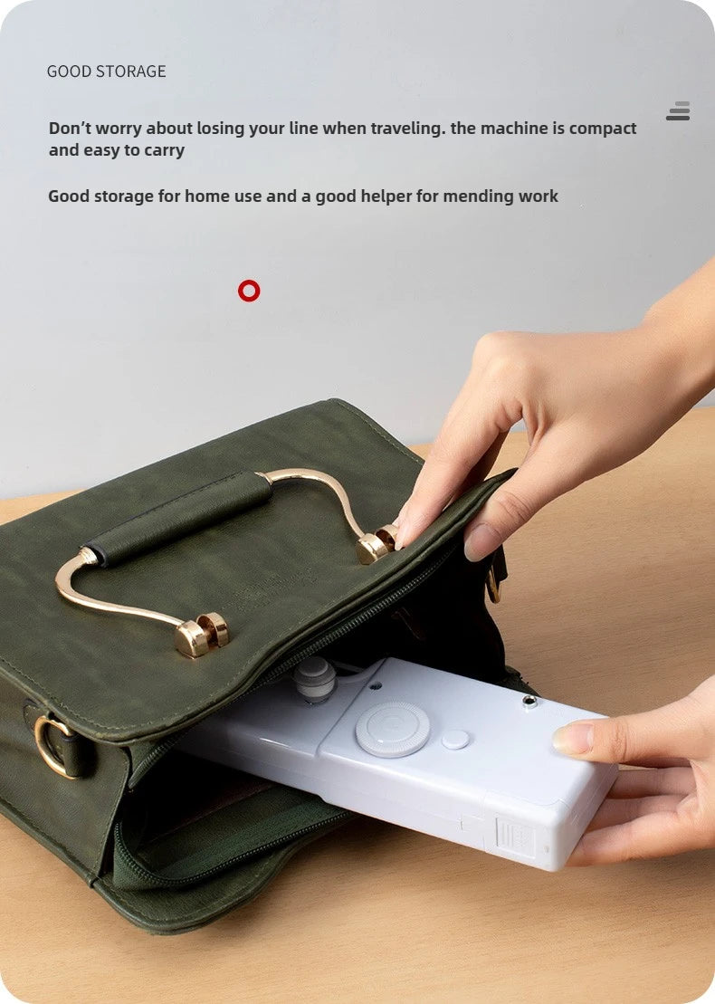 Sewing machine household small multi-function portable mini DIY manual tailor sewing machine manual sewing machine