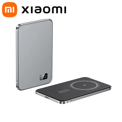 Xiaomi 10000mAh Thin Magnetic Wireless Power Bank PD20W Fast Charging Portable External Battery for Magsafe For iPhone Samsung