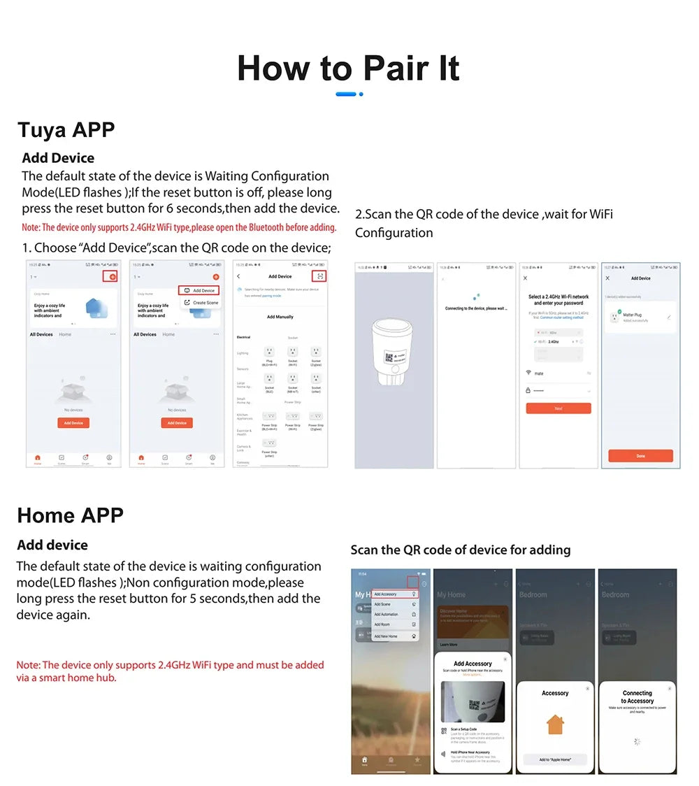 Matter Smart Socket UK WiFi Smart Plug 16A Mini Home Appliance Outlet Voice App Control Work with Alexa Google Home HomeKit Siri