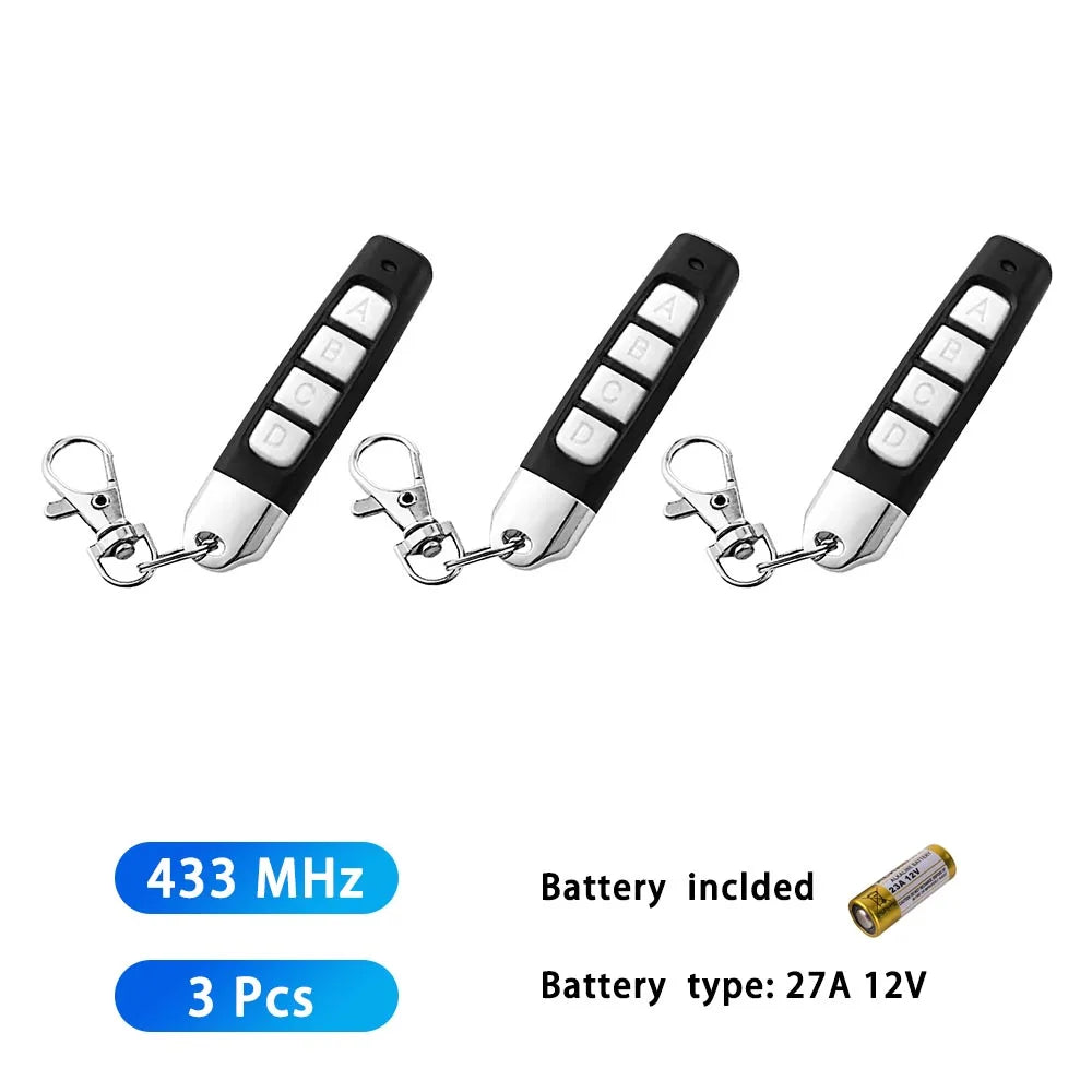 RF Clone Wireless remote control electric gate control 433mhz remote control for garage door remote control water pump