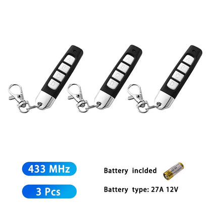 RF Clone Wireless remote control electric gate control 433mhz remote control for garage door remote control water pump