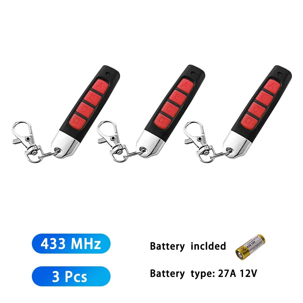 RF Clone Wireless remote control electric gate control 433mhz remote control for garage door remote control water pump