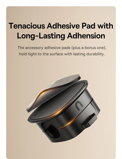 Baseus Cable Organizer Holder Magnetic Cable Smooth Adjustable Cord Holder Under Desk Cable Management Wire Keeper Cable Clips