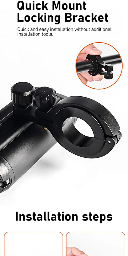 Bicycle Light 8000mAh EOS610 640 Bike Light Waterproof Flashlight USB Charging MTB Road Cycling Lamp Bicycle Light Accessories