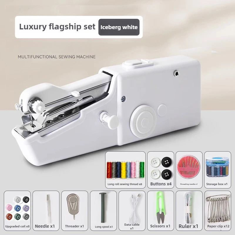Sewing machine household small multi-function portable mini DIY manual tailor sewing machine manual sewing machine