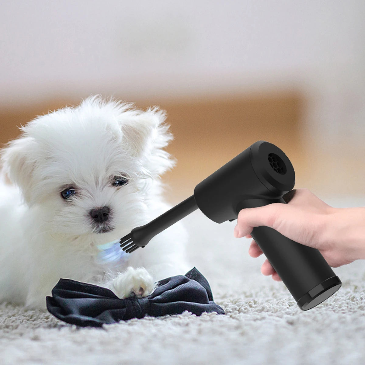 Compressed Air Duster For Computer Keyboard 51000 RPM USB Charging Mini Electric Cordless PC Car Cleaner Wireless Air Blower